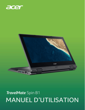 TravelMate Spin B118-G2-RN | Acer TravelMate Spin B118-G2-R Notebook Manuel utilisateur | Fixfr