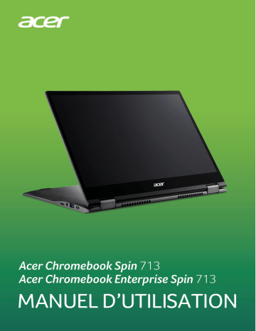 Acer CP713-2W Netbook, Chromebook Manuel utilisateur | Fixfr