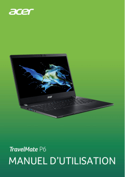 Acer TravelMate P614-51T-G2 Notebook Manuel utilisateur