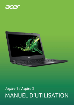 Acer Aspire A314-21 Notebook Manuel utilisateur