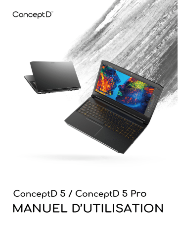 ConceptD CN515-71P | Acer ConceptD CN515-71 Notebook Manuel utilisateur | Fixfr