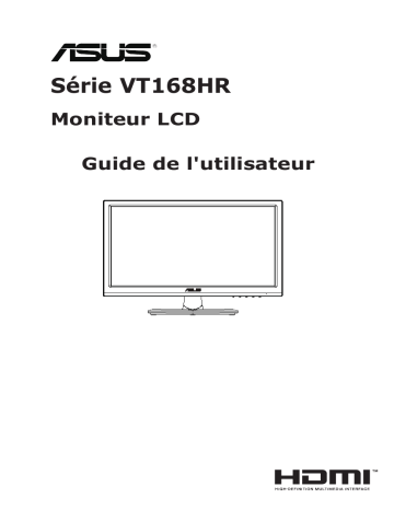 Asus VT168HR Monitor Mode d'emploi | Fixfr