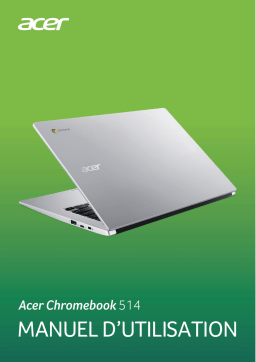 Acer CB514-1HT Netbook, Chromebook Manuel utilisateur