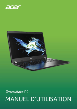 Acer TravelMate P215-52G Notebook Manuel utilisateur