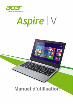 Acer Aspire V5-132 Ultra-thin Manuel utilisateur