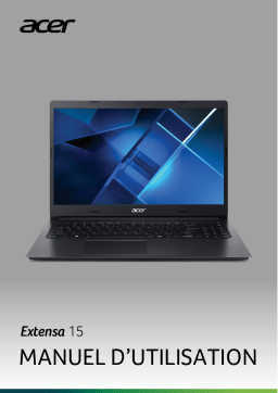 Acer Extensa 215-53G Notebook Manuel utilisateur