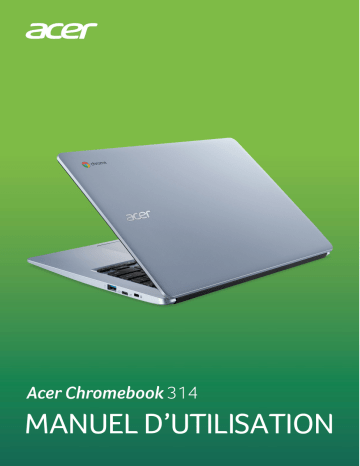 C933T | Acer CB314-1HT Netbook, Chromebook Manuel utilisateur | Fixfr