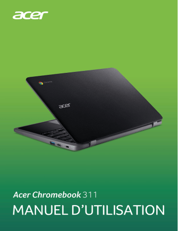 Acer C733U Netbook, Chromebook Manuel utilisateur | Fixfr