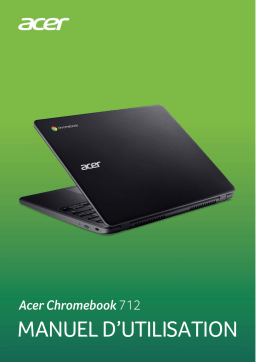 Acer C871T Netbook, Chromebook Manuel utilisateur