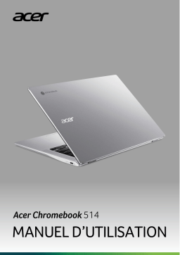 Acer CB514-2HT Netbook, Chromebook Manuel utilisateur