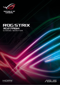 Asus ROG Strix XG27AQM Aura Sync accessory Mode d'emploi
