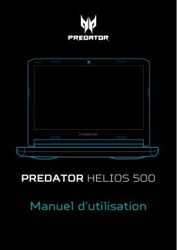 Acer Predator PH517-61 Notebook Manuel utilisateur