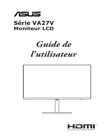 Asus VA27VQSE Monitor Mode d'emploi | Fixfr