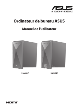 Asus S501MC Tower PC Manuel utilisateur