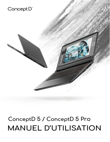 Acer ConceptD CN517-71P Notebook Manuel utilisateur | Fixfr
