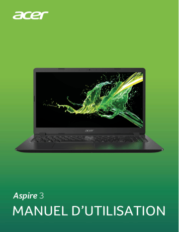 Acer Aspire A315-56 Notebook Manuel utilisateur | Fixfr