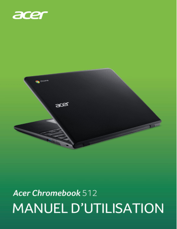 Acer C851T Netbook, Chromebook Manuel utilisateur | Fixfr