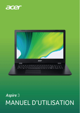 Acer Aspire A317-52 Notebook Manuel utilisateur