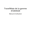 TravelMate 4720/4320 Manuel | AI Chat &amp; PDF Access