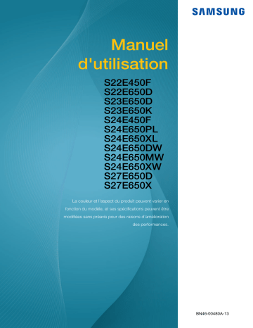 S24E650XW | S23E650K | S27E650X | S24E650DW | S22E650D | S24E650PL | S24E450F | S23E650D | S24E650BW | S27E450B | S24E650XWY | S24E650DWY | S22E450F | S24E650MW | S24E450DL | S24E450B | Samsung S27E650D FHD Business moniteur 27