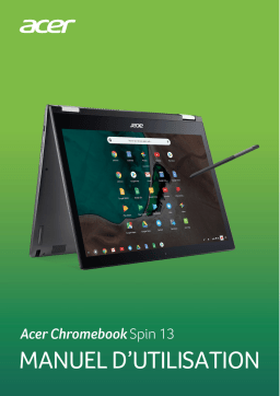 Acer CP713-1WN Netbook, Chromebook Manuel utilisateur