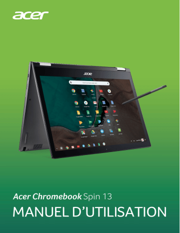 Acer CP713-1WN Netbook, Chromebook Manuel utilisateur | Fixfr