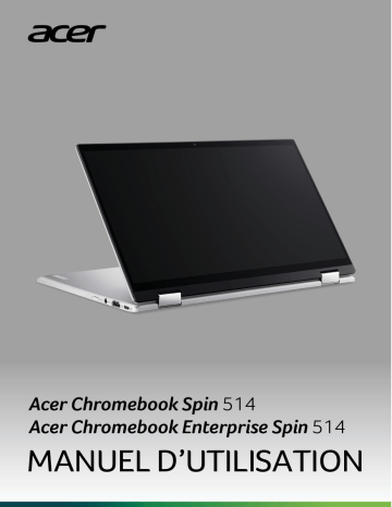 Acer CP514-2H Netbook, Chromebook Manuel utilisateur | Fixfr