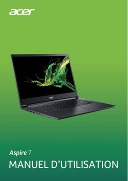 Acer Aspire A715-73G Notebook Manuel utilisateur