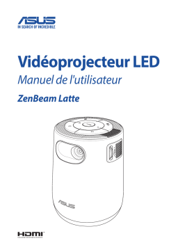 Asus ZenBeam Latte L1 Projector Mode d'emploi