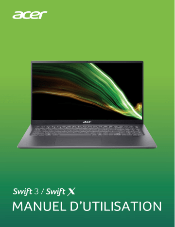 SFX16-51G | Acer SF316-51 Ultra-thin Manuel utilisateur | Fixfr