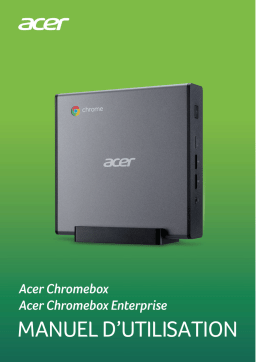 Acer CXI4 Chromebox Manuel utilisateur