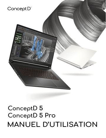 ConceptD CN516-72G | Acer ConceptD CN516-72P Notebook Manuel utilisateur | Fixfr