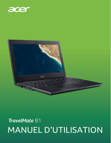 Acer TravelMate B118-M Notebook Manuel utilisateur | Fixfr