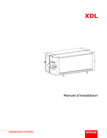 XDL-4K75 | XDL-4K30 | DP1.2 HDMI2.0 Dual HDBaseT Quad 12g (loop) | Quad DP1.2 | 12G SFP to LC convertor | SFP input card | Barco XDL-4K60 Installation manuel | Fixfr