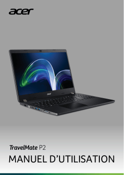 Acer TravelMate P215-41-G3 Notebook Manuel utilisateur