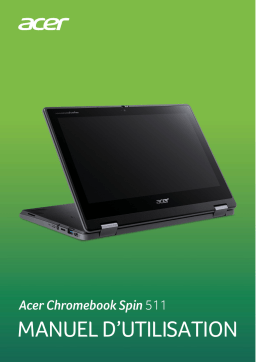 Acer R753T Netbook, Chromebook Manuel utilisateur