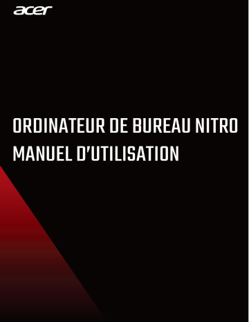 Nitro NS-600 | Acer Nitro N50-110 Desktop Manuel utilisateur | Fixfr