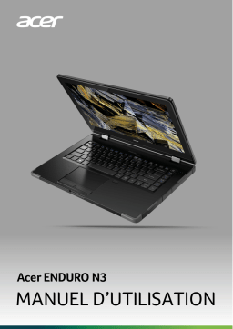 Acer Enduro EN314-51W Notebook Manuel utilisateur