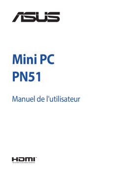 Asus Mini PC PN51 Mini PC Manuel utilisateur