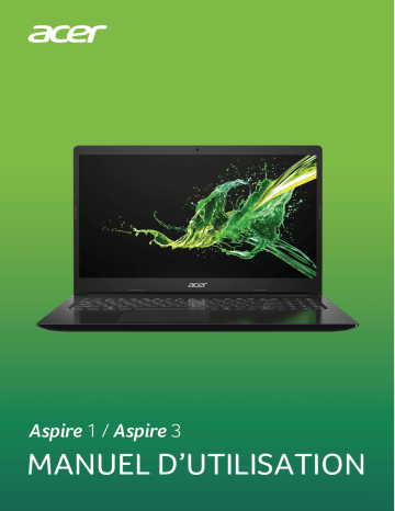 Aspire A315-34 | Aspire A115-31 | Acer Aspire A315-22G Notebook Manuel utilisateur | Fixfr