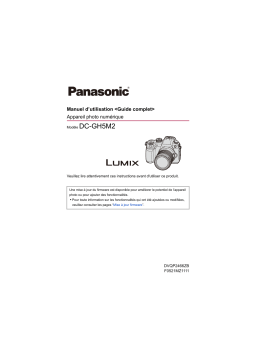 Panasonic DCGH5M2E Mode d'emploi