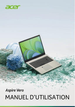 Acer Aspire AV15-51 Notebook Manuel utilisateur