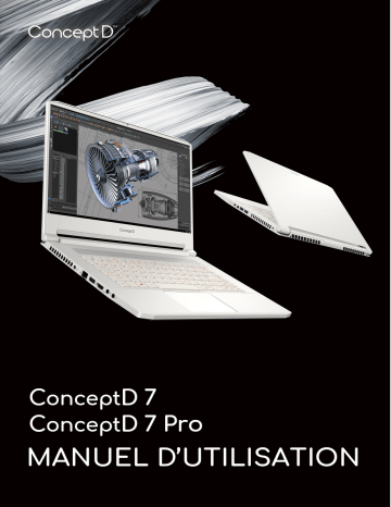 ConceptD CN715-72P | Acer ConceptD CN715-72G Notebook Manuel utilisateur | Fixfr