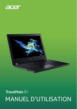 Acer TravelMate B114-21 Notebook Manuel utilisateur