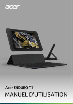 Acer Enduro ET110-31W Tablet Manuel utilisateur