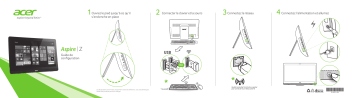 Acer Aspire ZC-106 All-in-one Manuel utilisateur | Fixfr