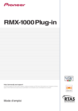 Pioneer RMX-1000 Remix station Manuel du propriétaire