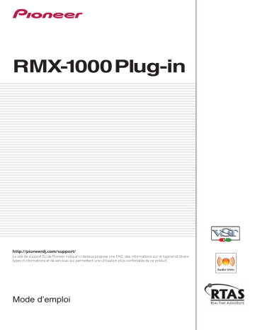 Pioneer RMX-1000 Remix station Manuel du propriétaire | Fixfr