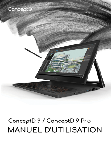 Acer ConceptD CN917-71P Notebook Manuel utilisateur | Fixfr