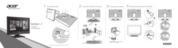 Acer Veriton Z4810G All-in-one Manuel utilisateur | Fixfr